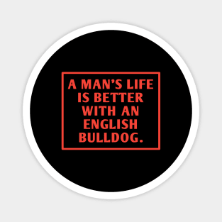 English Bulldog Magnet